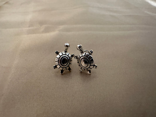 Women and Kids Fashion Earrings - Tortoise Studs