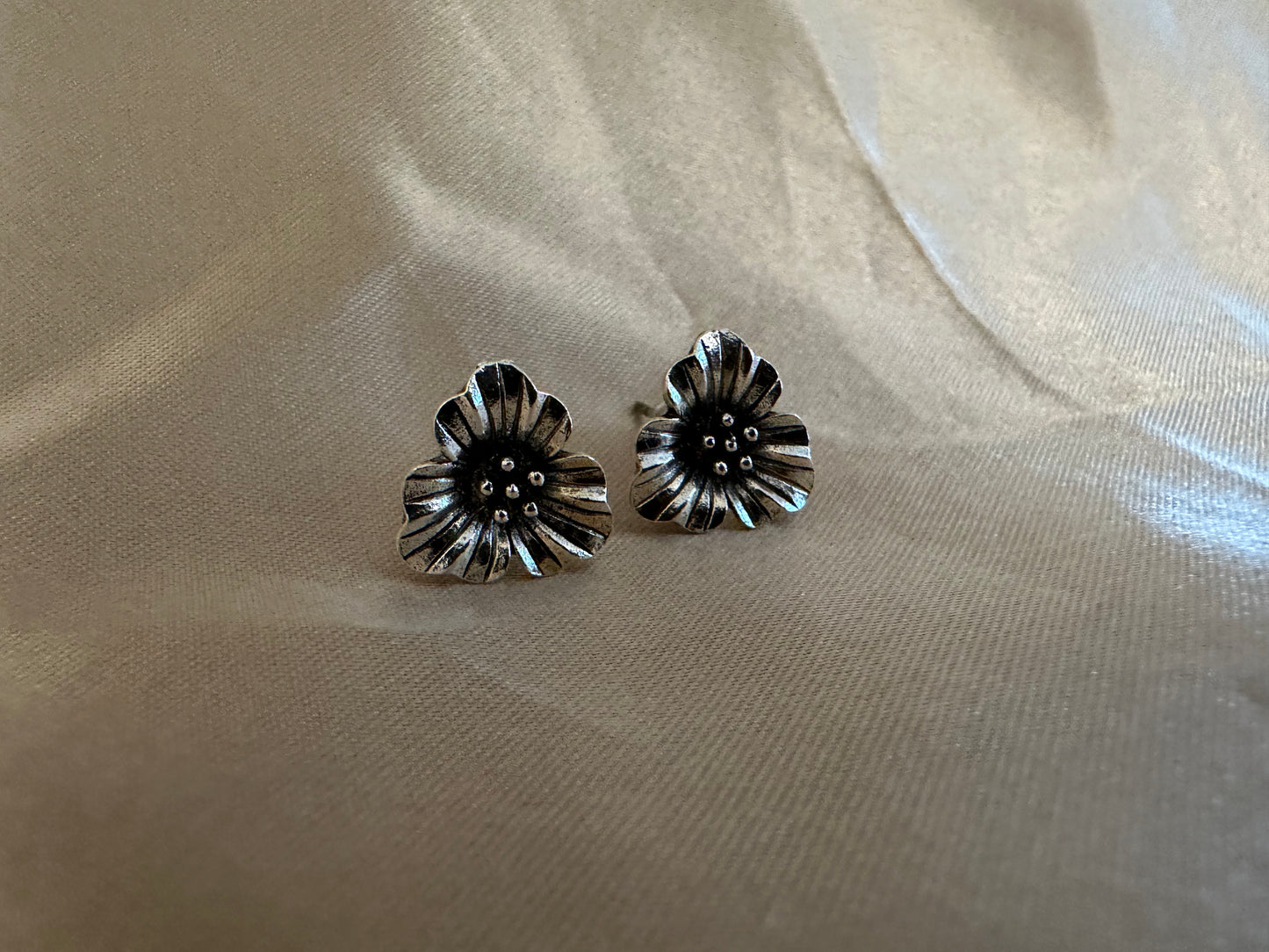 Women and Kids Fashion Earrings - Flower Studs