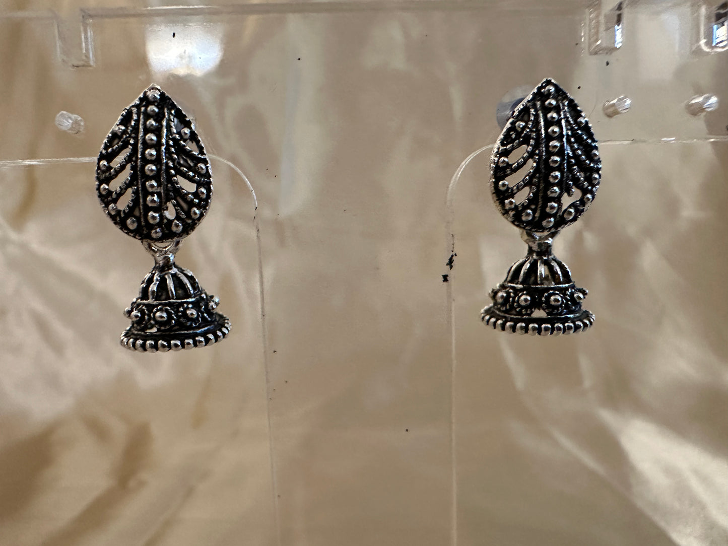 Women's earrings - Traditional German Steel : Small Jumkas