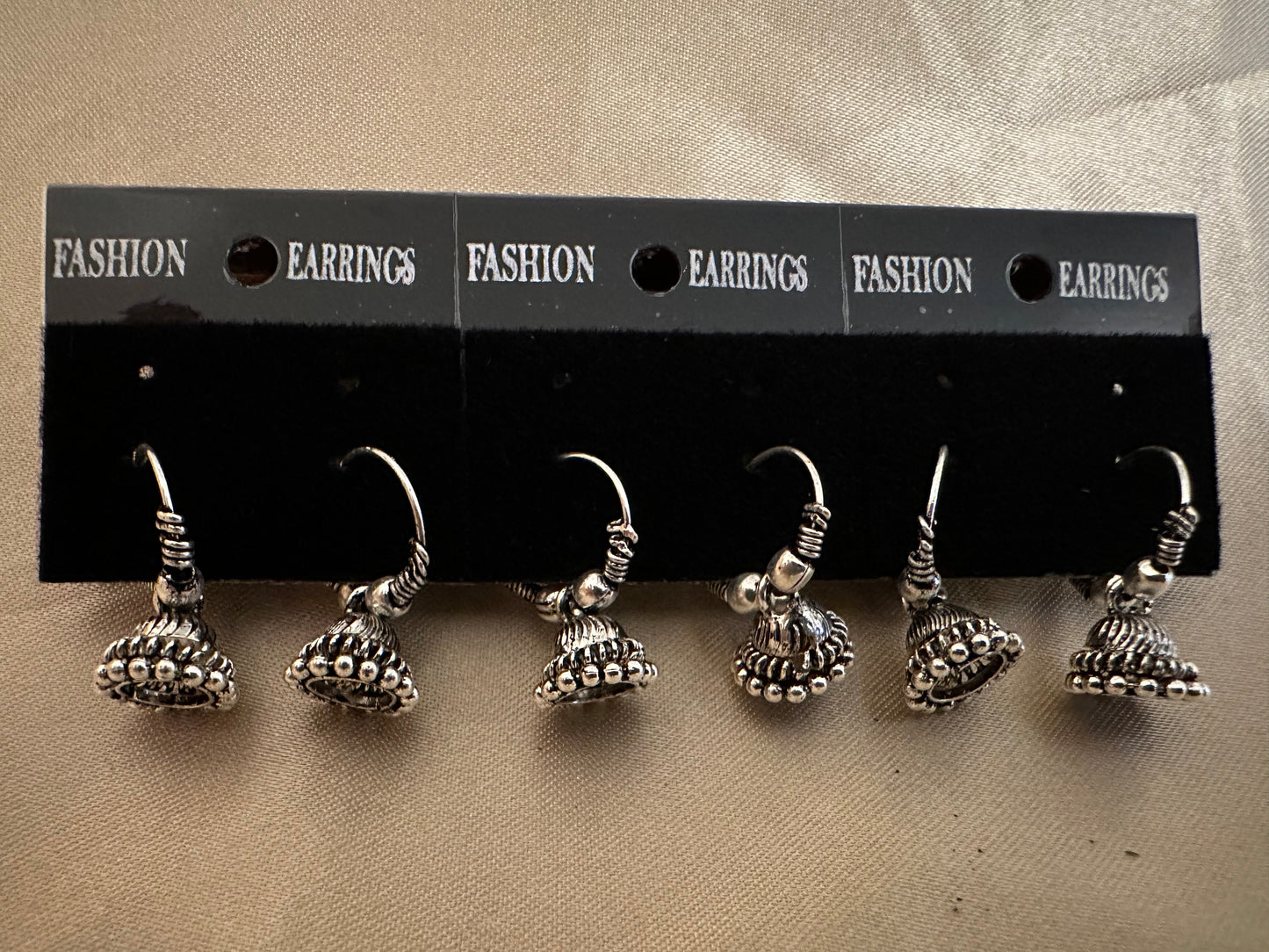 Women's earrings - Traditional German Steel : Small Jumkas